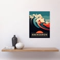 thumbnail image 2 of The Seaside Calls Aberdaron Beach Wales UK Sunset Woman of the Waves Sea Siren Ocean Unframed Wall Art Print Poster Home Decor Premium, 2 of 3