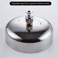 thumbnail image 4 of Séchoir à Vêtements Rétractable en Acier Inoxydable Extensible Chrome Poli Corde Réglable 2.8m Intérieur Extérieur Balcon, 4 of 5