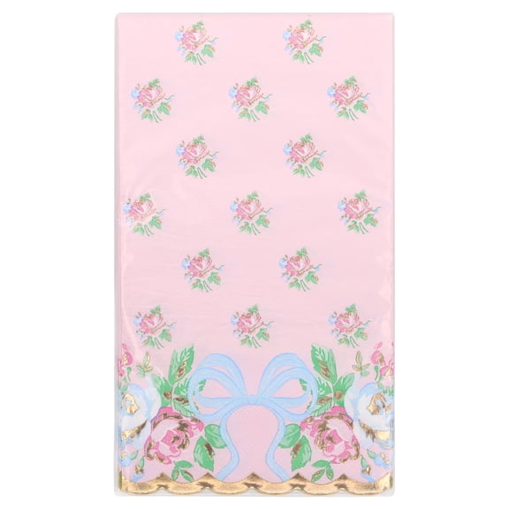 16 Count Floral Bows Guest Napkins, by Way To Celebrate