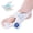 White, variant on Bunion Corrector for Women Men Big Toe, Adjustable Toe Straightener with Silicone Pad, Day & Night Wear, Fits with Shoes, Orthopedic Hallux Valgus Corrector for Pain Relief, Fits Left & Right Feet
