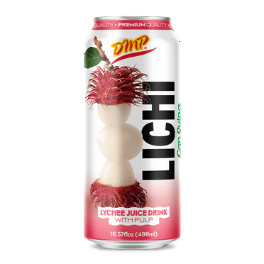 De Mi Pais Canned Lychee Fruit Juice 12-Pack