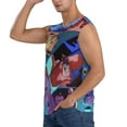 thumbnail image 3 of Dandadan Characters Men's Tank Top Lightweight Summer Sleeveless Tee Shirt Muscle Tank Tops Workout T-Shirts Casual Athletic Undershirts, 3 of 7