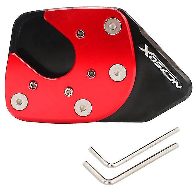 Soporte lateral de pie Cnc para motocicleta Honda Nc750x Nc750s Xadv750, soporte de placa, soporte de marco de motocicleta, extensión de soporte ampliadora