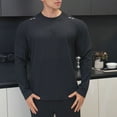 thumbnail image 6 of Fewfanhot Long Sleeve Shirts for Men Long Sleeve Base Layer Shirts Quick Dry Undershirts Workout Hiking Camping Athletic Top, 6 of 9