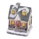 thumbnail image 5 of Outdoor2020 - 2 estatuas de resina con forma de casa iluminada para mesa de regalo navideña EstiloE, 5 of 9