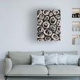 thumbnail image 2 of Canvas Wall Art - Treechild 'Beige Rings Pattern' Wall Art for Living Room, Bedroom, or Office D?cor by Trademark Fine Art - 18 x 24 Inches, 2 of 4