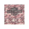 thumbnail image 2 of Harley-Davidson Big Girls' Camo Printed Ringer Short Sleeve Tee, Pink (10/12), Harley Davidson, 2 of 2