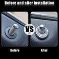 thumbnail image 3 of LinenLoon Car Inner Door Lock Pull Co er, Car Door Lock Co er Crystal Stickers, Compatible with Mercedes-Benz (O al), 3 of 4