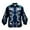 Navy, variant on Mens Shirts Casual Carnival Dark Gothic Print Button Long Sleeve Lapel Top Festival Party Comfortable Shirt for Men Blue L