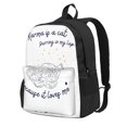 thumbnail image 2 of Mochila escolar de gran oferta Karma Is A Cat, bolsos de moda Swiftie Midnights, Lavender Haze, Taylor Eras Midnights, nuevo álbum Swifts, 2 of 4