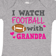 thumbnail image 4 of Inktastic I Watch Football with My Grandpa Girls Baby Bodysuit, 4 of 5