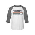 thumbnail image 2 of Pink Floyd DSOTM White Heather/Premium Heather Adult Raglan Baseball T-Shirt, 2 of 2