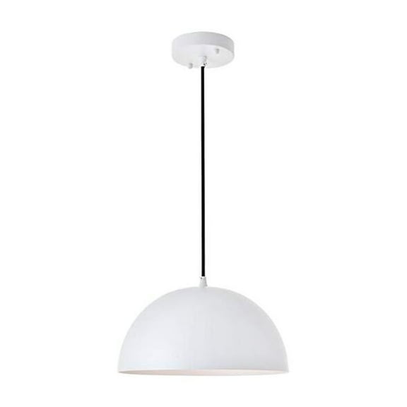 Forte 1 light White Pendant