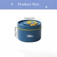 thumbnail image 3 of Food Thermos for Hot Food Thermo Food Jar for Hot Food Soup Thermo Lunch Containers Wide Mouth Vacuum Insulated Stainless Steel Leakproof Bento Box Portable Cooker for Picnic (Blue), 3 of 5