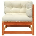 thumbnail image 5 of vidaXL Garden Sofa Corner with Cushions and Footstool, 5 of 5