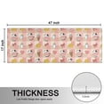 thumbnail image 5 of Kitchen Rugs Sets Of 2,Pink Checkered Cow Pattern Anti Fatigue Kitchen Mat Rugs Non Slip Washable,Decorative Kitchen Floor Mats for Kitchen,Sink,Laundry,17"X47", 5 of 5
