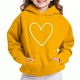 thumbnail image 4 of cocolona Hoodies for Girls Casual Long Sleeve Oversized Sweatshirts Cute Graphic Hoodie Fall Winter Pullover Tops 4-13 Years, 4 of 4