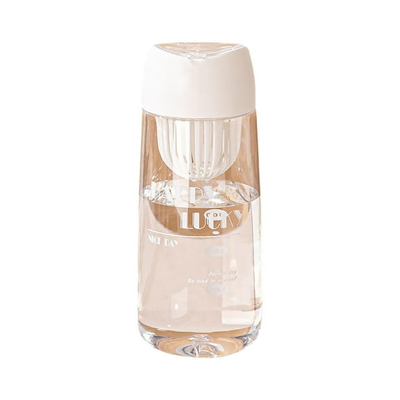 Tea Infuser Travel Mug 16oz, Built-In Leaf Compartment & Leakproof Design for Brewing On-The-Go