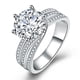 thumbnail image 4 of Anillo de moda para mujer, anillo de bodas de diamante redondo de diamante completo de plata, regalo, anillo de 1 pieza, 2 piezas Wmkox8yii fajkfhkj3278, 4 of 9
