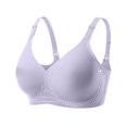thumbnail image 3 of Fsqjgq Plus Size Push Up Bras for Women Jelly Seamless Sports Bra Sexy Back Support Full Coverage Wireless Bra Bralettes Comfort Underwear L, 3 of 4