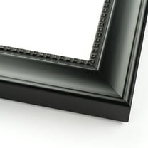 14x34 Frame Black Real Wood Picture Frame Width 1.5 inches | Interior Frame Depth 0.5 inches |