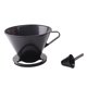 thumbnail image 2 of Juego de utensilios para café, marco cónico, filtro de goteo en forma de abanico, taza de filtro de café hecha a mano de plástico (juego de 2), 2 of 5