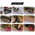 thumbnail image 4 of Christmas Glitter Tattoo Kits Template Flash Rhinestone Glitter Shine Flash Powder Temporary Tattoo Set Face Body Painting Art Tools, 4 of 9