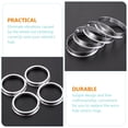 thumbnail image 3 of Miangastore 4pcs Hub Centric Rings 66.45 to 57.1 Anti-rust Aluminum Alloy Center Bore Adapter, 3 of 9