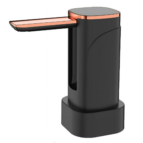 Auto Switch Folded Drinking Water Pumps USB Automatic Electric Drinking Water Bottle Pump Water Dispense Home Black