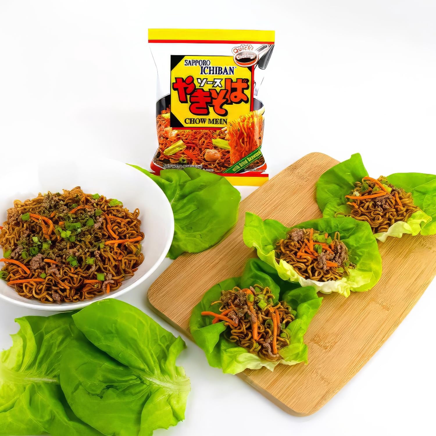 (Pack Of 24) Sapporo Noodle Ichiban Chow Mein 3.6 Oz