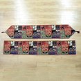 thumbnail image 2 of Halloween Party Table Runner Bat Pumpkin Pattern Printing Tablecloth Funny Fashion Halloween Party Table Cover Horror Dress Up Table Decor (33x180cm), 2 of 2