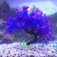 thumbnail image 6 of SPRING PARK Aquarium Bent Tree Plants Fish Tank Decorations Ornament Plastic Artificial Plant, 6 of 7