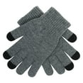 thumbnail image 5 of Fgnfyis Winter Women‘S Warm Hat & Gloves Set, Thick Soft Knitted Knit Ski for Outdoor - Winter Hats for Women Grey, 5 of 6