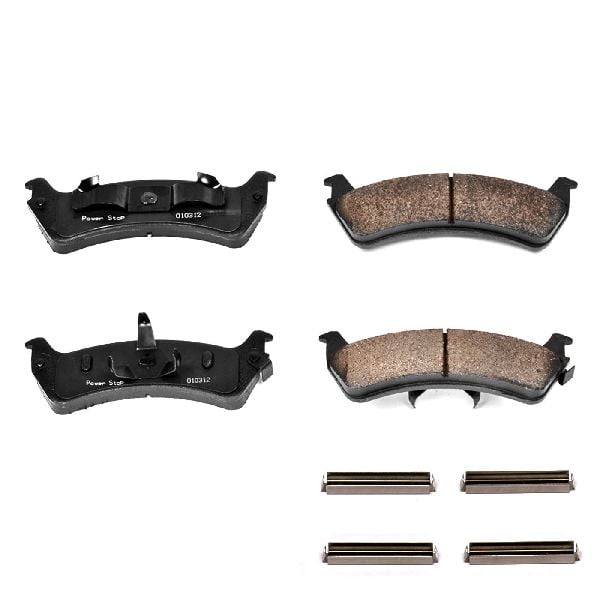 OE Replacement for 19982002 Ford Ranger Rear Disc Brake Pad and Hardware Kit (EV / Edge