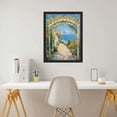 thumbnail image 5 of Industrial Iron Black Rail Picture Frame 30x30 frame, 5 of 7