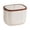 X, variant on Desktop Trash Can with Press-Type Lid, Tiny Waste Container for Countertop, Mini Garbage Can for Kitchen Bedroom Bathroom Desk Home Vanity Tabletop, 1* Desktop Trash Can