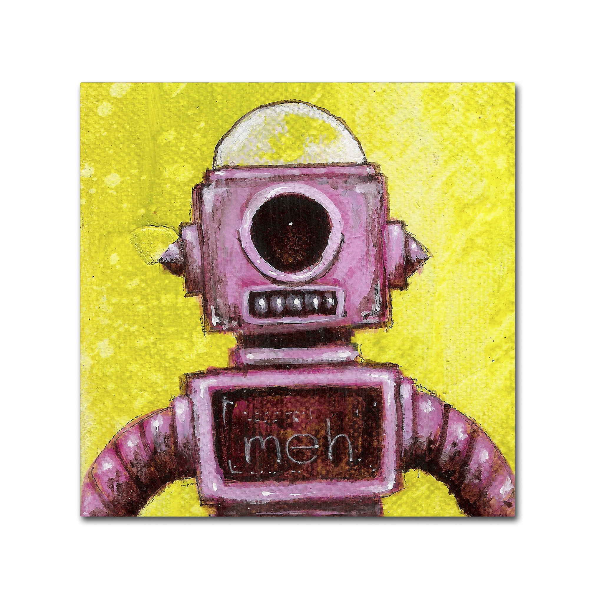 Trademark Fine Art 'Mehbot' Canvas Art by Craig Snodgrass