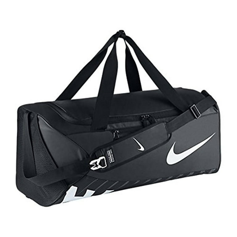 New Nike Alpha Adapt Crossbody LARGE Duffel Bag Black/Black/White Walmart.com