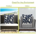 thumbnail image 4 of Navy Blue Plantation Extra Large Pillow 24x24, 4 of 6