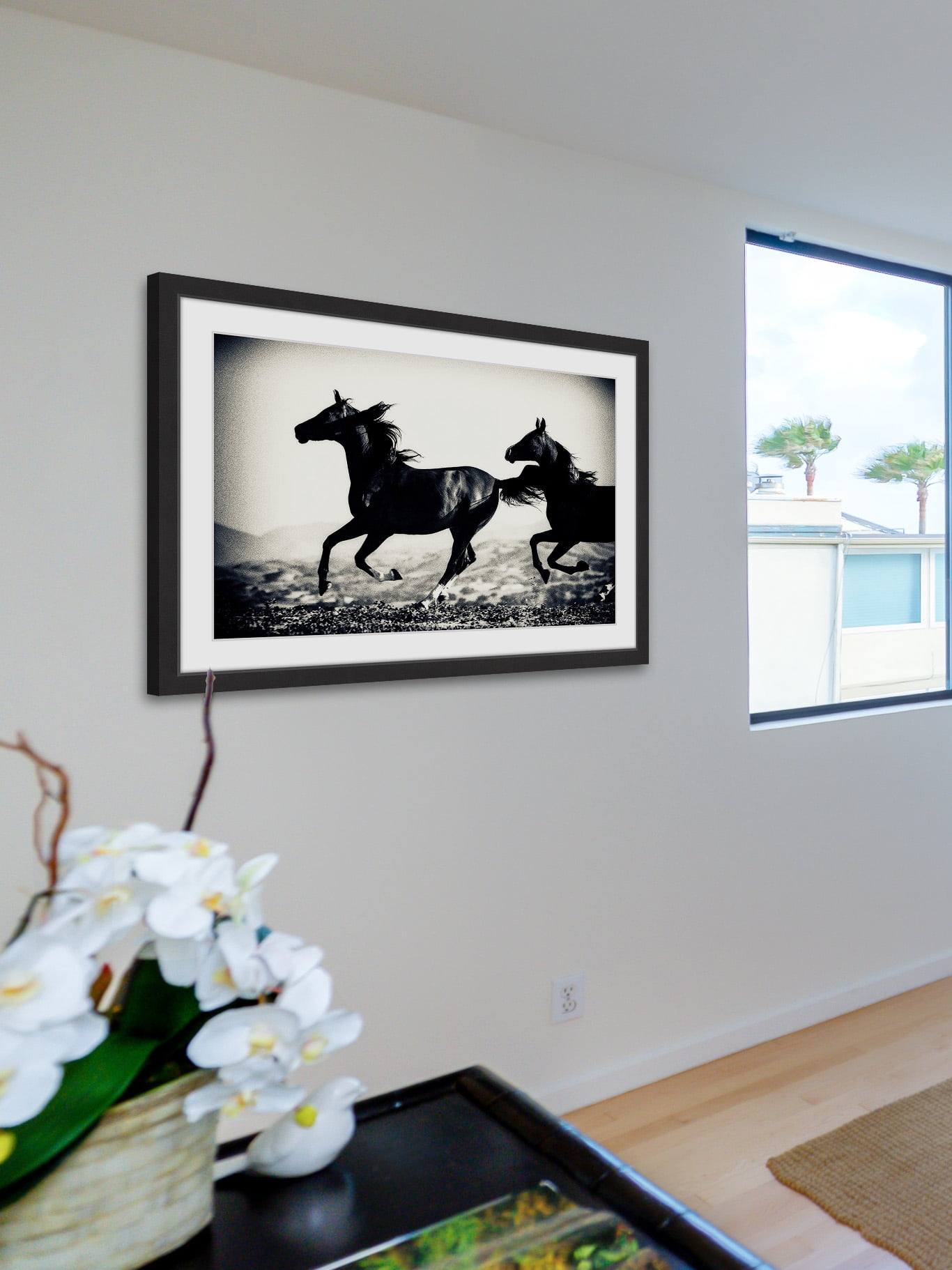 "Galloping Friends" Framed Painting Print