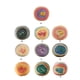 thumbnail image 4 of Matsuzay Hilo teñido de segmento de arcoíris de 193M, suéter de hilo de lana de 5 hebras, cicatriz artesanal, gorro tejido a mano, bufanda, Tela de costura y artesanía La confesión, 4 of 6