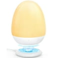 thumbnail image 2 of Night Lights for Kids Room, Egg Light for Nursery with Stable Charging Pad, Dimmable Baby Night Light with 1H Timer & Touch Control, ABS+PC LED Egg Night Light for Breastfeeding, Up to 200H, 2 of 4
