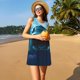 thumbnail image 3 of Balery Open-Mouthed Shark Vestidos de verano para mujer con estampado: vestido holgado sin mangas, vestido playero informal y cómodo para días calurosos., 3 of 7