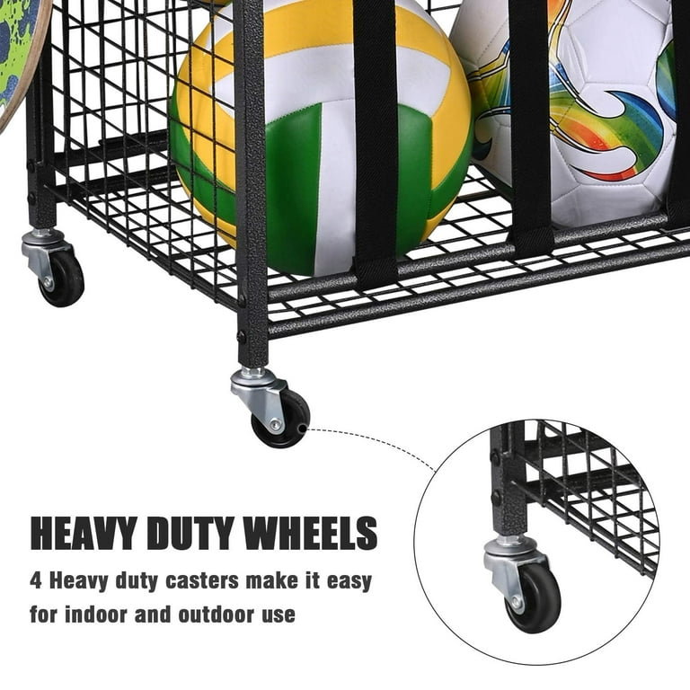 Heavy-Duty Sports Storage Rack