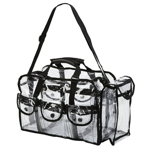 EGNMCR Closet Organizers and Storage,Organization and Storage, Clothing & Closet Storage PVC Transparent Travel Bag With Shoulder Paper Towel Bag Storage Bag Storage pocket