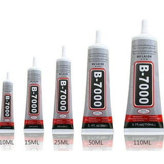 1pack 50ml B-7000 Glue,Multipurpose High Grade Industrial B7000 Adhesive,Semi  Fluid Transparent Glues for bonding Mobile  Phone,Tablet,Metal,Wood,Jewelry,Rubber,Leather and Textile 