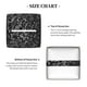 thumbnail image 5 of Fotbe Black And White Dotted Porta Pañuelos Decorativo de Cuero, Caja Cuadrada Moderna para Pañuelos Faciales, Organizador y Dispensador 5x5x5'', 5 of 7