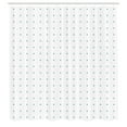 thumbnail image 3 of Ambesonne Abstract Shower Curtain, Star Like Forms Motifs, 69"Wx70"L, White Cadet Blue, 3 of 5