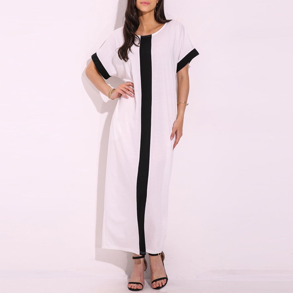 loose fit t shirt maxi dress