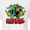thumbnail image 3 of Teenage Mutant Ninja Turtles - Radical Group - Juniors Cropped Cotton Blend T-Shirt, 3 of 5